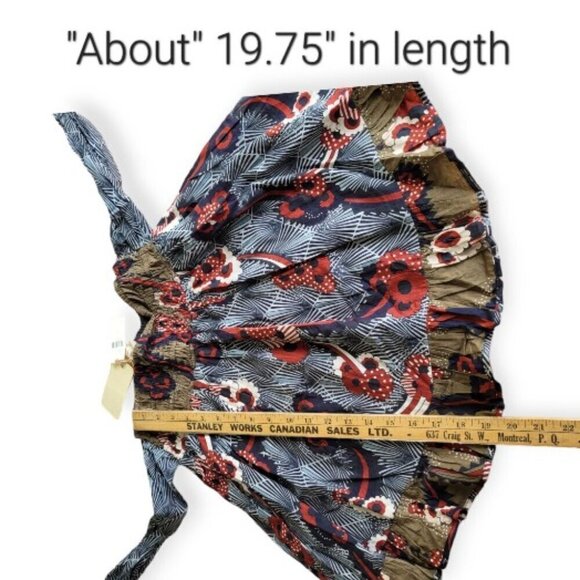 Voluminous Anthropologie LetMeBe Fit & Flare Mini Skirt Size S NWT - Picture 10 of 13